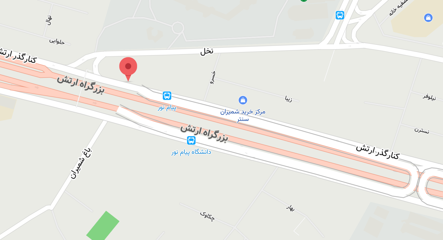 Map location